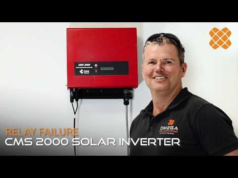 CMS 2000 Solar Inverter Relay Failure Troubleshooting with Omega Solar + Batteries
