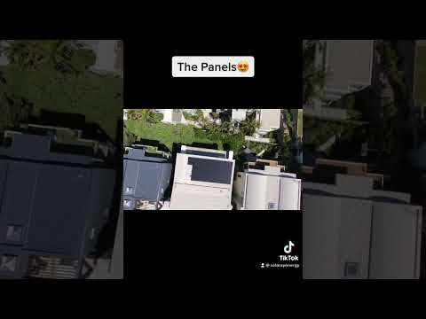 When both the panels and the view look as good as each other 😅 #solar #power #energy #environment