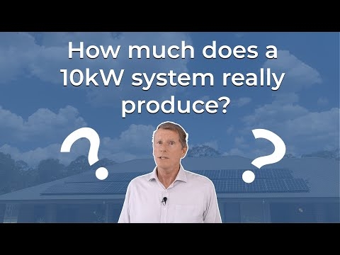 How Much Power Does A 10kW Solar System Produce in Australia?