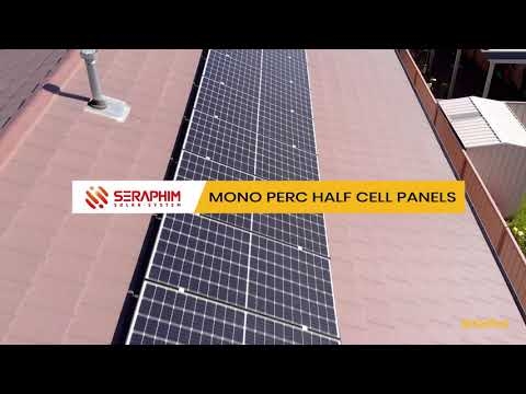 Take a look at Seraphim Mono PERC Half Cell Panel Installation in Melbourne | Solar Run