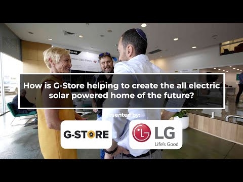 How is G-Store helping to create the all electric solar powered home of the future? 