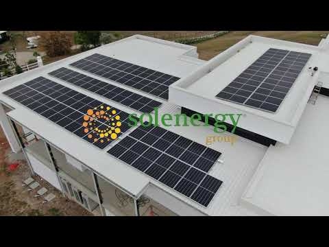 Residential solar installation