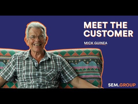 "Learn from my mistakes" - Mick Guinea | Meet the Customer