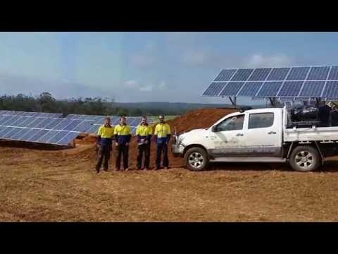 Off Grid Solar Install Time-lapse