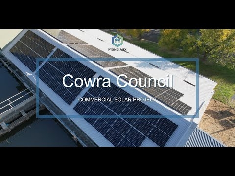 Mondiaux Commercial Solar Project Showcase: 📍 Cowra Council