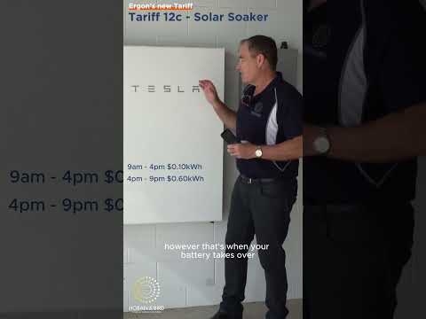 If you have a Home battery, this is the perfect tariff. Check out the new Tariff 12C - Solar Soaker