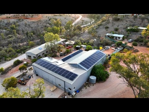 38kWp Tindo Karra Solar Array   Arkaroola