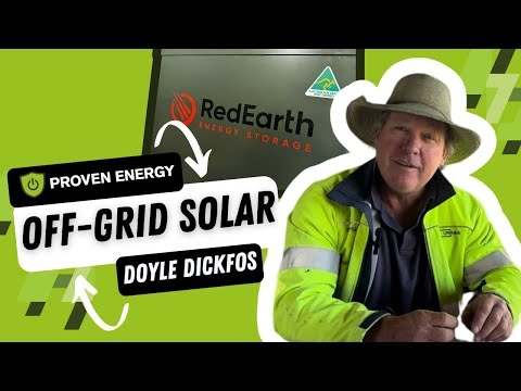 Going Solar: Achieving Off-Grid Energy Independence with Doyle Dickfos