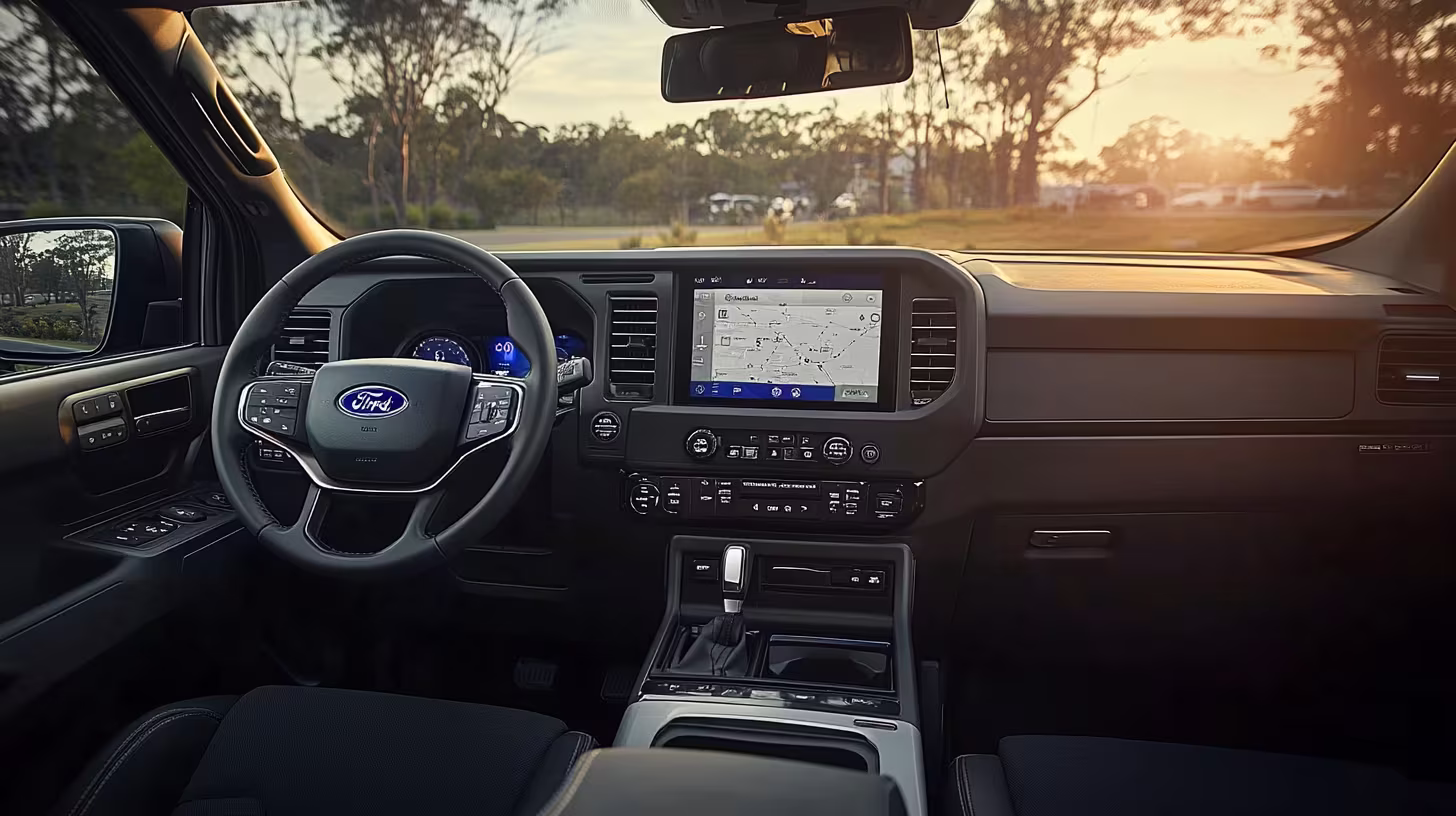 FORD Ranger PHEV – Ranger PHEV Interior & Design
