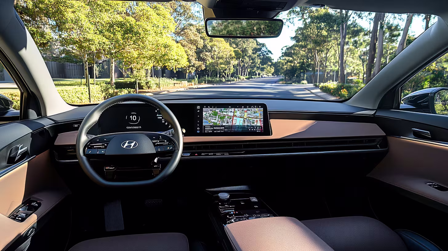 HYUNDAI Ioniq 6 – Ioniq 6 Interior & Design