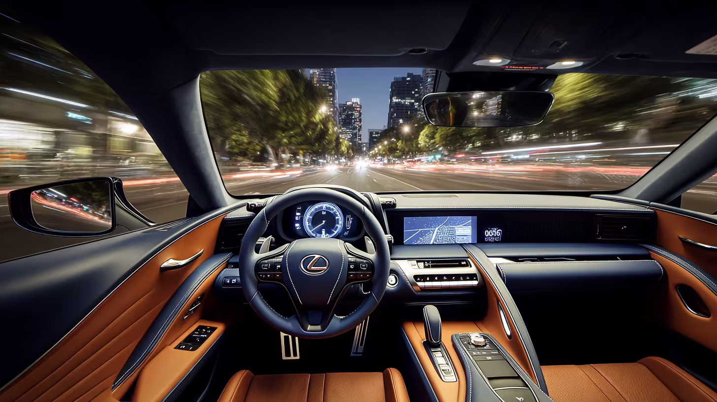 LEXUS Lc 500h – Lc 500h Interior & Design