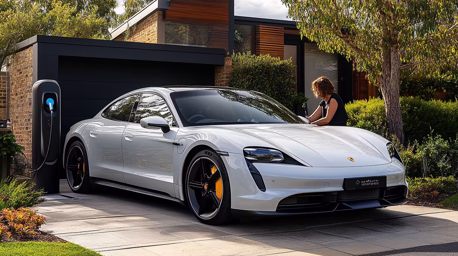 PORSCHE Taycan – Taycan & Solar Power