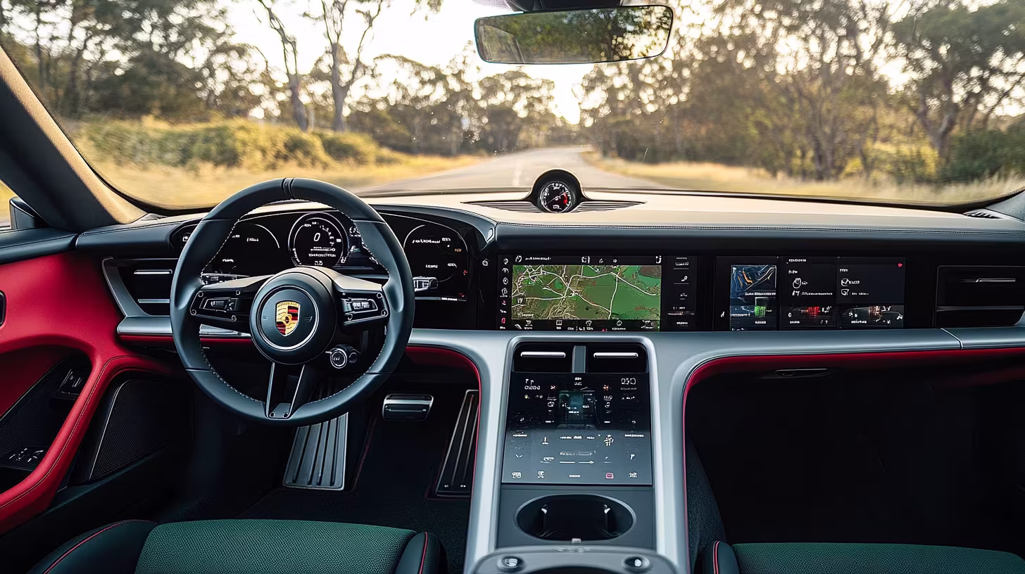 PORSCHE Taycan – Taycan Interior & Design