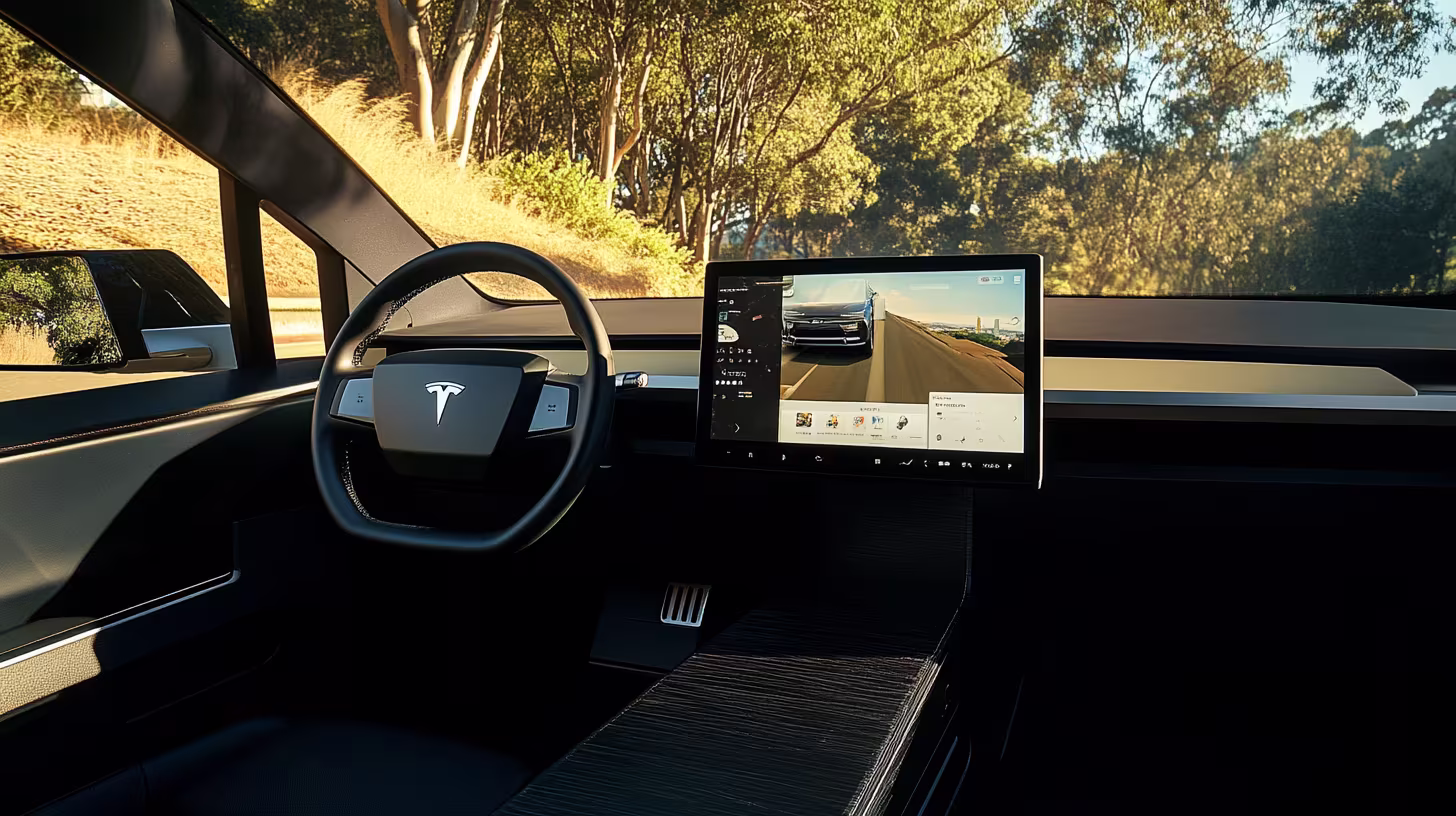 TESLA Cybertruck – Cybertruck Interior & Design