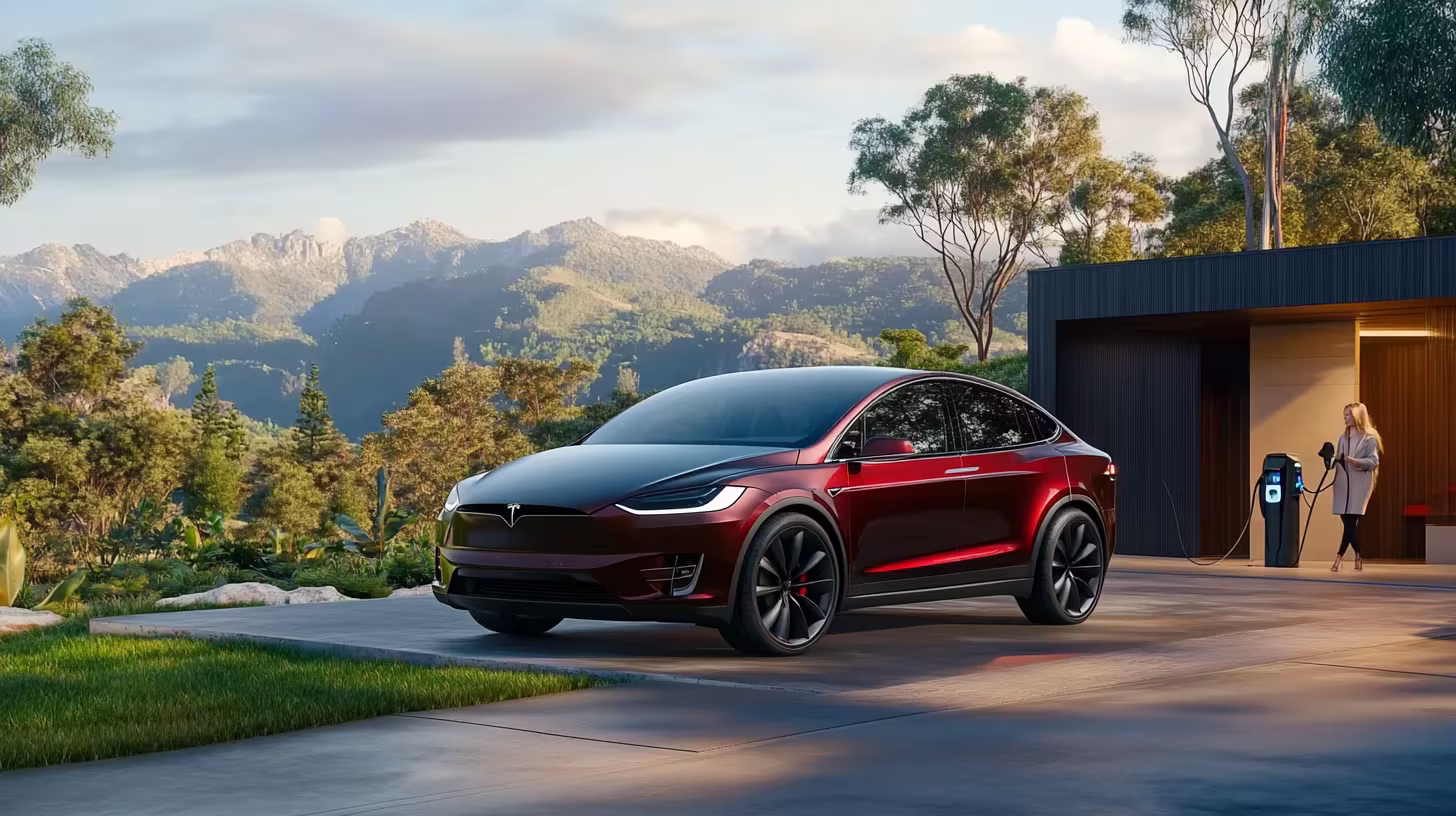 TESLA Model X – Model X & Solar Power