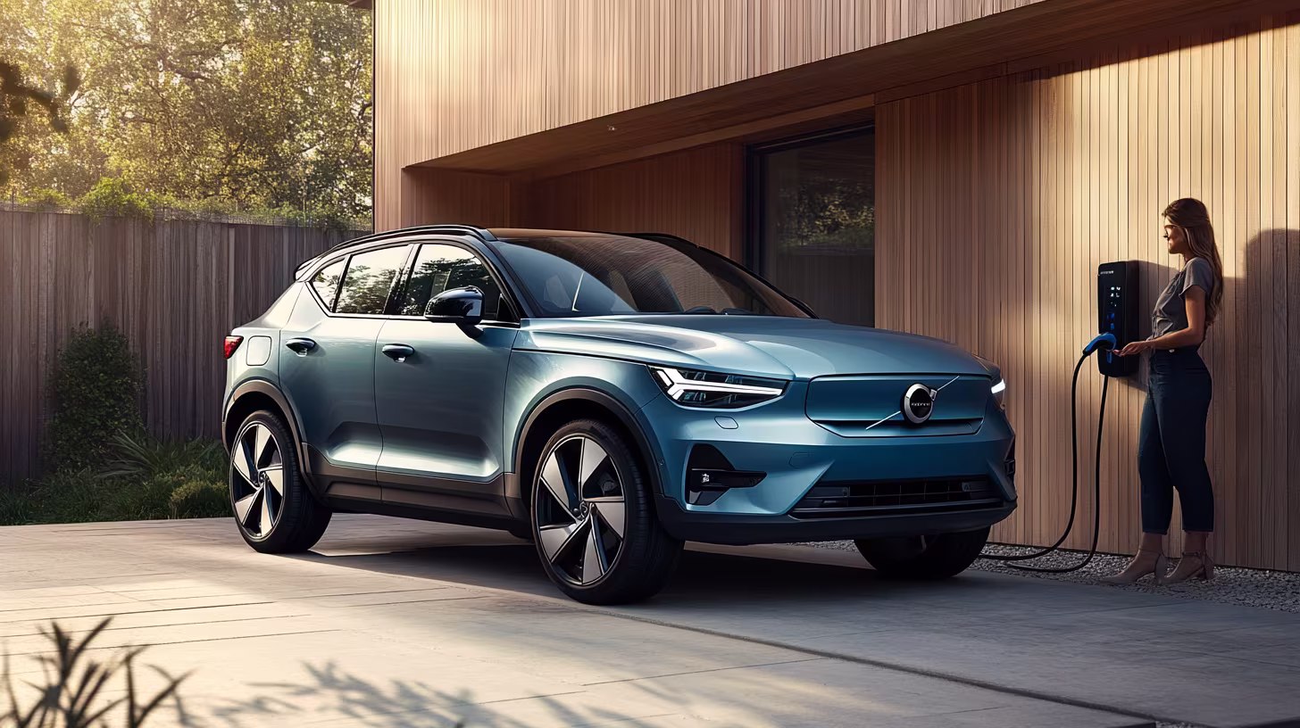 VOLVO C40 Recharge – C40 Recharge & Solar Power