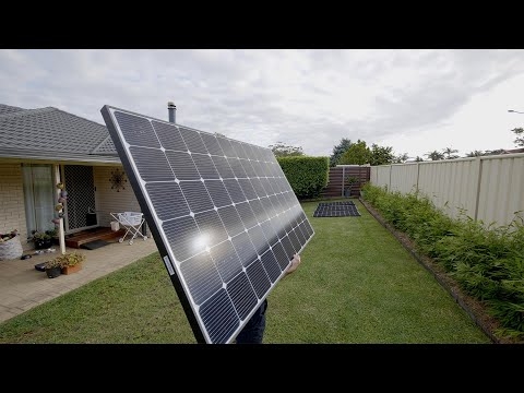 What are the benefits of totally replacing an old solar power system?