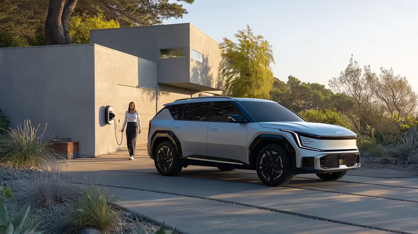 KIA Ev5 – Ev5 & Solar Power