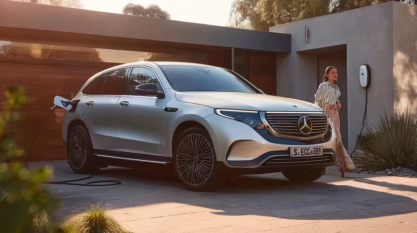 MERCEDES BENZ Eqc – Eqc & Solar Power