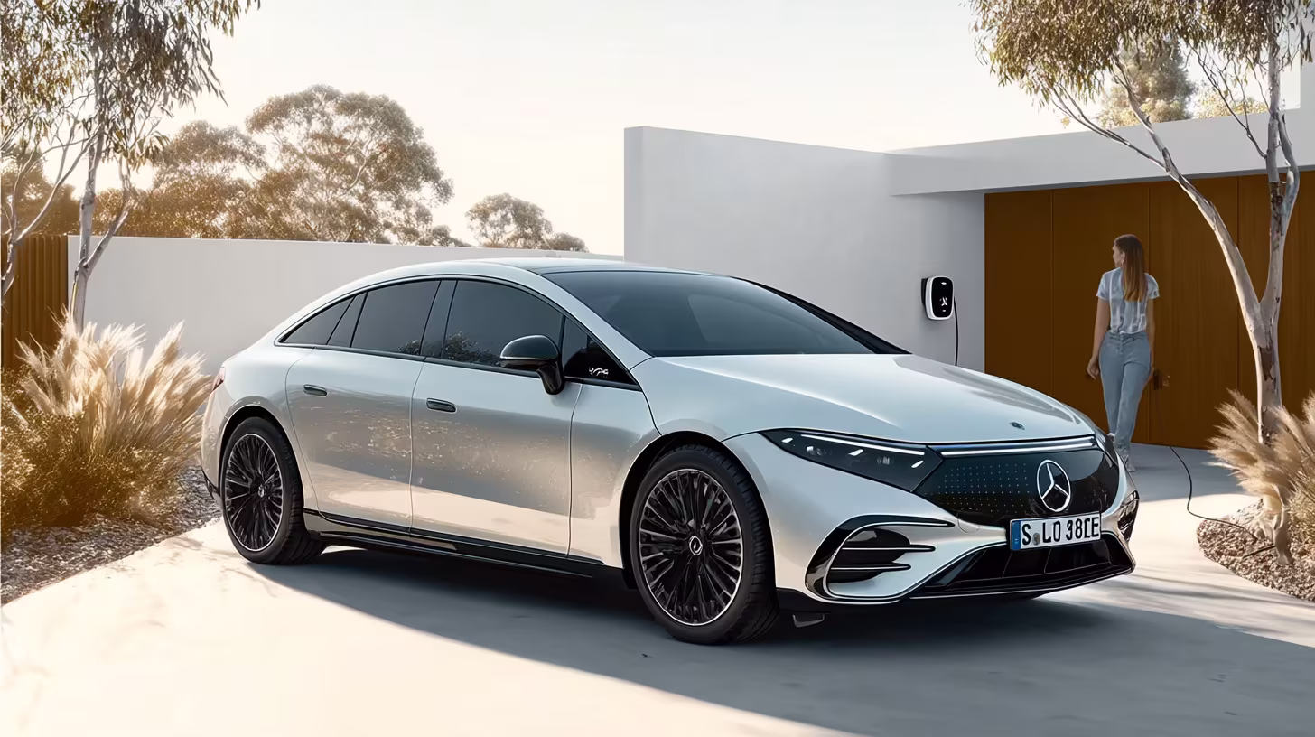 MERCEDES BENZ Eqs – Eqs & Solar Power