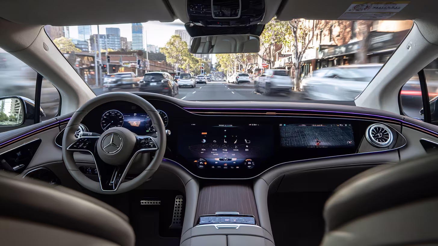 MERCEDES BENZ Eqs Suv – Eqs Suv Interior & Design