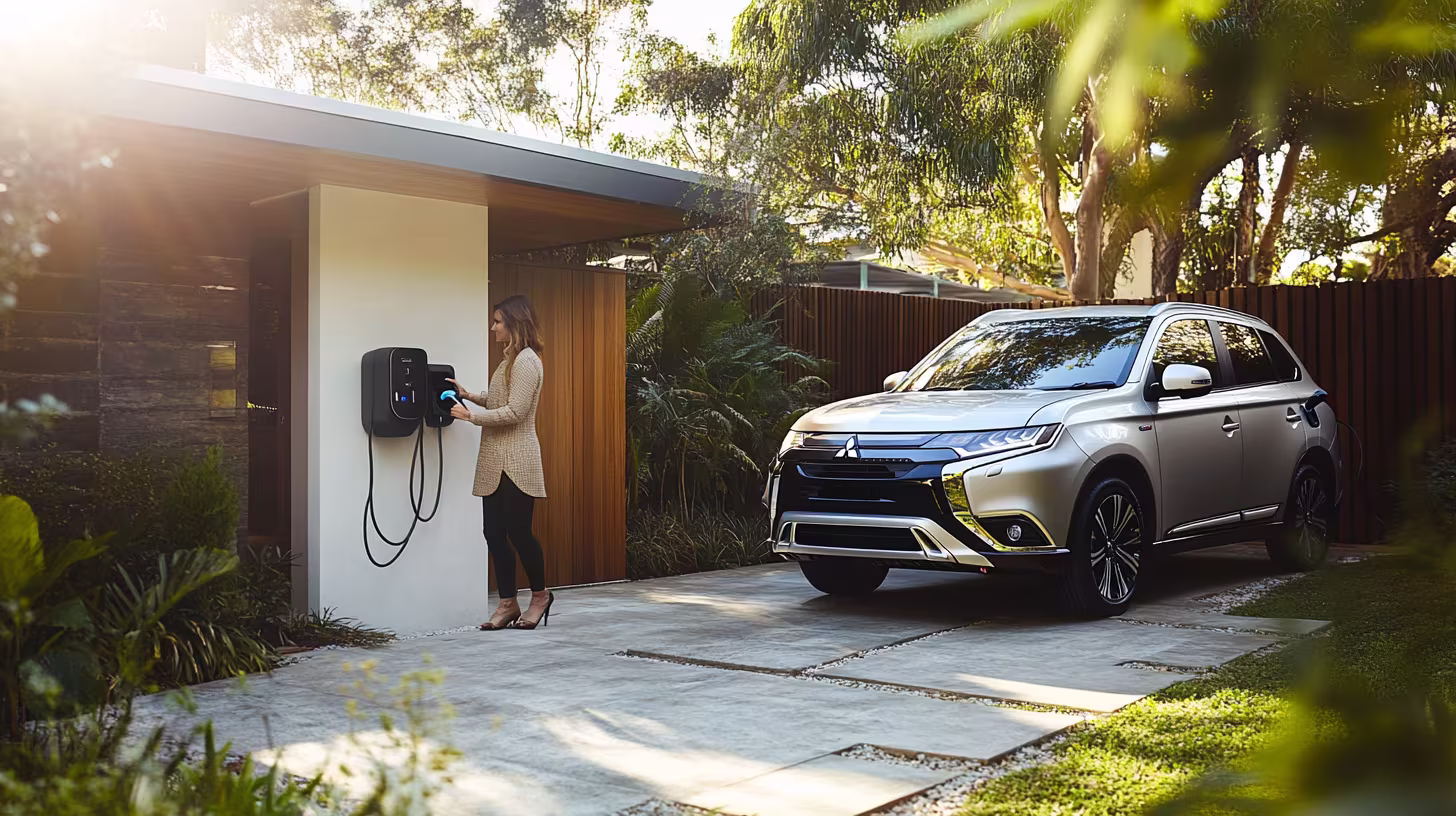 MITSUBISHI Outlander – Outlander & Solar Power